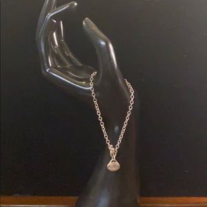 Sterling silver Believe bracelet